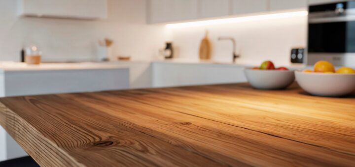 impregnacja blatu drewnianego w kuchni natural-wood.pl